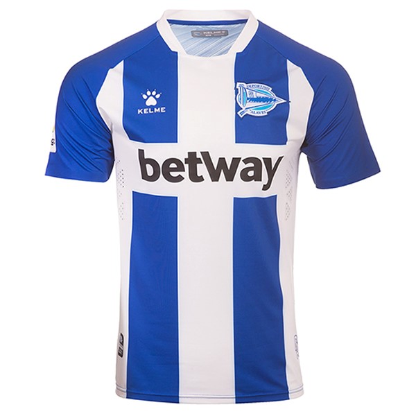 Tailandia Camiseta Alavés Replica Primera Ropa 2019/20 Azul